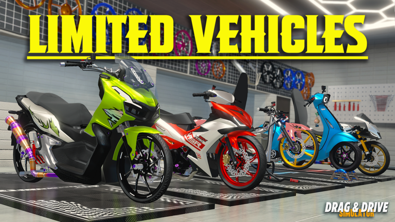 Cover art for (LIMITED x BIG UPDATE 🏍️) Drag Drive Simulator